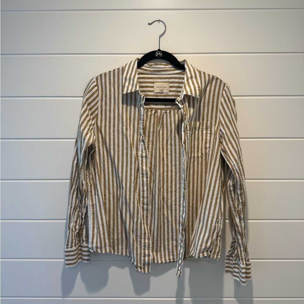 Sezane striped blouse